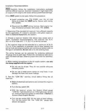 1996 Johnson Evinrude "ED" 60 LV 90, 115, 150, 150C, 175 Service Repair Manual, P/N 507127, Page 61