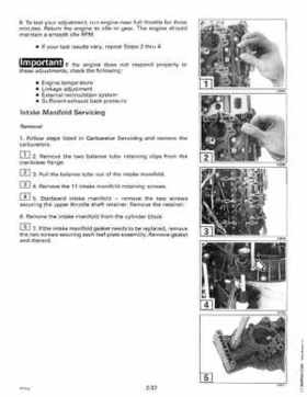 1996 Johnson Evinrude "ED" 60 LV 90, 115, 150, 150C, 175 Service Repair Manual, P/N 507127, Page 87