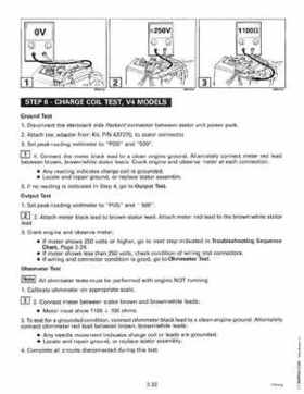 1996 Johnson Evinrude "ED" 60 LV 90, 115, 150, 150C, 175 Service Repair Manual, P/N 507127, Page 127