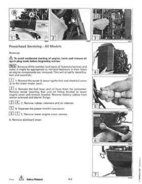 1996 Johnson Evinrude "ED" 60 LV 90, 115, 150, 150C, 175 Service Repair Manual, P/N 507127, Page 141