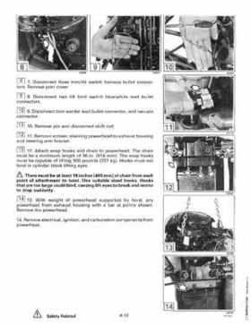 1996 Johnson Evinrude "ED" 60 LV 90, 115, 150, 150C, 175 Service Repair Manual, P/N 507127, Page 142