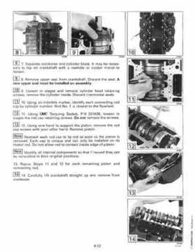 1996 Johnson Evinrude "ED" 60 LV 90, 115, 150, 150C, 175 Service Repair Manual, P/N 507127, Page 144