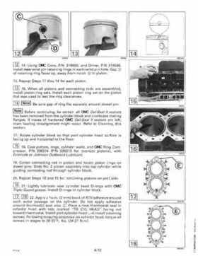 1996 Johnson Evinrude "ED" 60 LV 90, 115, 150, 150C, 175 Service Repair Manual, P/N 507127, Page 151