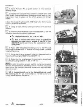 1996 Johnson Evinrude "ED" 60 LV 90, 115, 150, 150C, 175 Service Repair Manual, P/N 507127, Page 155