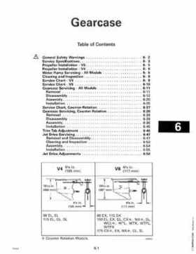 1996 Johnson Evinrude "ED" 60 LV 90, 115, 150, 150C, 175 Service Repair Manual, P/N 507127, Page 180