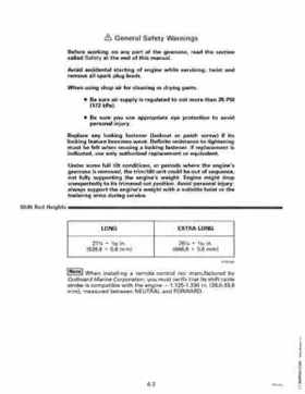1996 Johnson Evinrude "ED" 60 LV 90, 115, 150, 150C, 175 Service Repair Manual, P/N 507127, Page 181