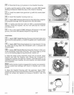 1996 Johnson Evinrude "ED" 60 LV 90, 115, 150, 150C, 175 Service Repair Manual, P/N 507127, Page 186