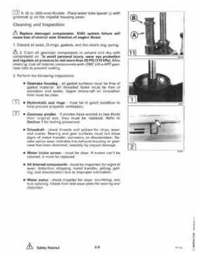 1996 Johnson Evinrude "ED" 60 LV 90, 115, 150, 150C, 175 Service Repair Manual, P/N 507127, Page 187