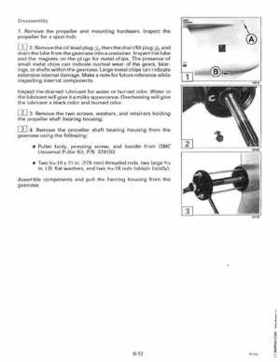 1996 Johnson Evinrude "ED" 60 LV 90, 115, 150, 150C, 175 Service Repair Manual, P/N 507127, Page 191