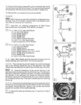 1996 Johnson Evinrude "ED" 60 LV 90, 115, 150, 150C, 175 Service Repair Manual, P/N 507127, Page 199