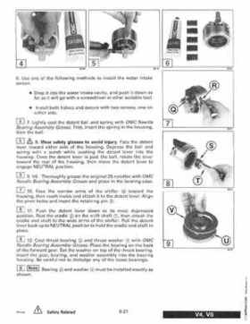 1996 Johnson Evinrude "ED" 60 LV 90, 115, 150, 150C, 175 Service Repair Manual, P/N 507127, Page 200