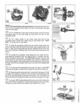 1996 Johnson Evinrude "ED" 60 LV 90, 115, 150, 150C, 175 Service Repair Manual, P/N 507127, Page 201