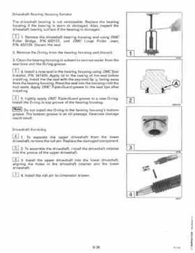 1996 Johnson Evinrude "ED" 60 LV 90, 115, 150, 150C, 175 Service Repair Manual, P/N 507127, Page 215