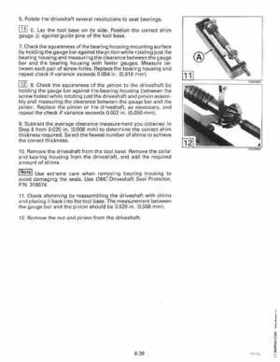 1996 Johnson Evinrude "ED" 60 LV 90, 115, 150, 150C, 175 Service Repair Manual, P/N 507127, Page 217