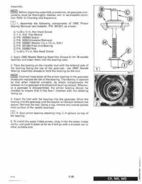 1996 Johnson Evinrude "ED" 60 LV 90, 115, 150, 150C, 175 Service Repair Manual, P/N 507127, Page 218