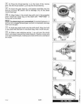 1996 Johnson Evinrude "ED" 60 LV 90, 115, 150, 150C, 175 Service Repair Manual, P/N 507127, Page 220
