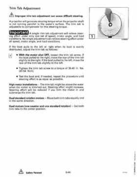 1996 Johnson Evinrude "ED" 60 LV 90, 115, 150, 150C, 175 Service Repair Manual, P/N 507127, Page 225