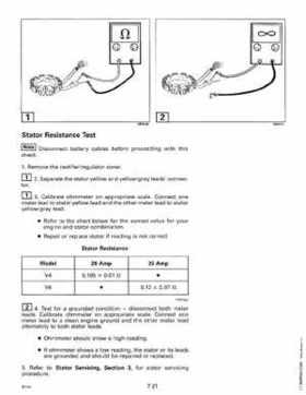 1996 Johnson Evinrude "ED" 60 LV 90, 115, 150, 150C, 175 Service Repair Manual, P/N 507127, Page 258