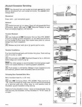 1996 Johnson Evinrude "ED" 60 LV 90, 115, 150, 150C, 175 Service Repair Manual, P/N 507127, Page 270