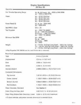 1996 Johnson Evinrude "ED" 9.9 thru 30 2-Cylinder Service Repair Manual, P/N 507122, Page 18