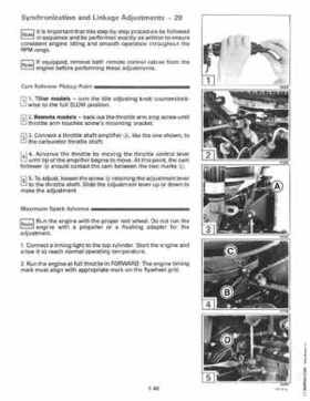 1996 Johnson Evinrude "ED" 9.9 thru 30 2-Cylinder Service Repair Manual, P/N 507122, Page 46