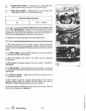 1996 Johnson Evinrude "ED" 9.9 thru 30 2-Cylinder Service Repair Manual, P/N 507122, Page 47