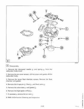 1996 Johnson Evinrude "ED" 9.9 thru 30 2-Cylinder Service Repair Manual, P/N 507122, Page 78