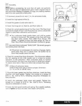 1996 Johnson Evinrude "ED" 9.9 thru 30 2-Cylinder Service Repair Manual, P/N 507122, Page 79