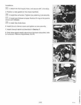 1996 Johnson Evinrude "ED" 9.9 thru 30 2-Cylinder Service Repair Manual, P/N 507122, Page 80