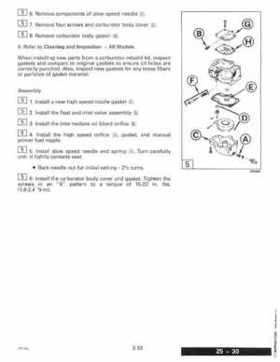1996 Johnson Evinrude "ED" 9.9 thru 30 2-Cylinder Service Repair Manual, P/N 507122, Page 91