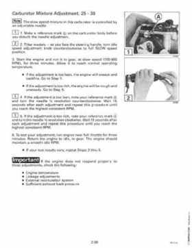 1996 Johnson Evinrude "ED" 9.9 thru 30 2-Cylinder Service Repair Manual, P/N 507122, Page 94