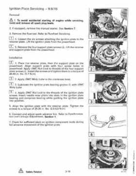 1996 Johnson Evinrude "ED" 9.9 thru 30 2-Cylinder Service Repair Manual, P/N 507122, Page 116