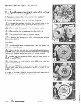 1996 Johnson Evinrude "ED" 9.9 thru 30 2-Cylinder Service Repair Manual, P/N 507122, Page 117
