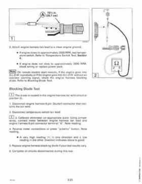 1996 Johnson Evinrude "ED" 9.9 thru 30 2-Cylinder Service Repair Manual, P/N 507122, Page 121