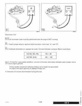 1996 Johnson Evinrude "ED" 9.9 thru 30 2-Cylinder Service Repair Manual, P/N 507122, Page 127