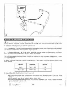 1996 Johnson Evinrude "ED" 9.9 thru 30 2-Cylinder Service Repair Manual, P/N 507122, Page 130