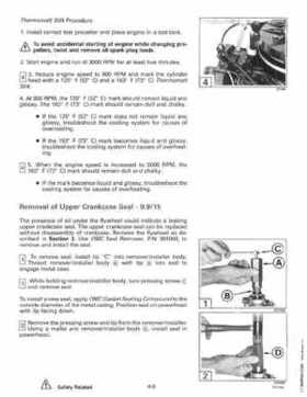 1996 Johnson Evinrude "ED" 9.9 thru 30 2-Cylinder Service Repair Manual, P/N 507122, Page 137