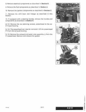 1996 Johnson Evinrude "ED" 9.9 thru 30 2-Cylinder Service Repair Manual, P/N 507122, Page 142