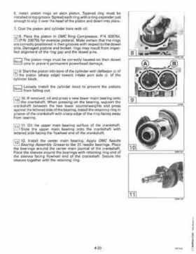 1996 Johnson Evinrude "ED" 9.9 thru 30 2-Cylinder Service Repair Manual, P/N 507122, Page 151