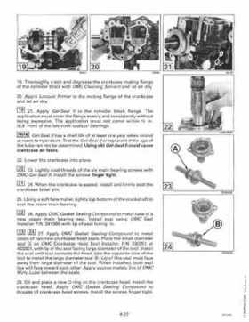 1996 Johnson Evinrude "ED" 9.9 thru 30 2-Cylinder Service Repair Manual, P/N 507122, Page 153