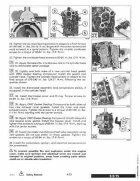 1996 Johnson Evinrude "ED" 9.9 thru 30 2-Cylinder Service Repair Manual, P/N 507122, Page 154
