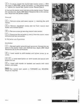 1996 Johnson Evinrude "ED" 9.9 thru 30 2-Cylinder Service Repair Manual, P/N 507122, Page 156