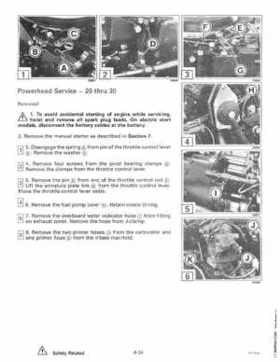 1996 Johnson Evinrude "ED" 9.9 thru 30 2-Cylinder Service Repair Manual, P/N 507122, Page 165
