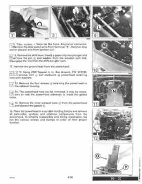 1996 Johnson Evinrude "ED" 9.9 thru 30 2-Cylinder Service Repair Manual, P/N 507122, Page 166