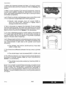 1996 Johnson Evinrude "ED" 9.9 thru 30 2-Cylinder Service Repair Manual, P/N 507122, Page 172