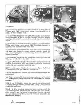 1996 Johnson Evinrude "ED" 9.9 thru 30 2-Cylinder Service Repair Manual, P/N 507122, Page 181