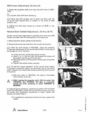 1996 Johnson Evinrude "ED" 9.9 thru 30 2-Cylinder Service Repair Manual, P/N 507122, Page 183