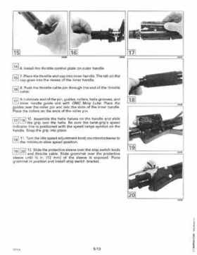 1996 Johnson Evinrude "ED" 9.9 thru 30 2-Cylinder Service Repair Manual, P/N 507122, Page 203