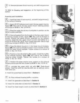 1996 Johnson Evinrude "ED" 9.9 thru 30 2-Cylinder Service Repair Manual, P/N 507122, Page 207