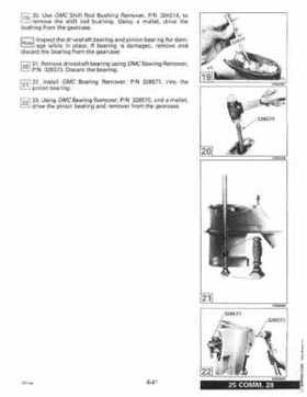 1996 Johnson Evinrude "ED" 9.9 thru 30 2-Cylinder Service Repair Manual, P/N 507122, Page 257